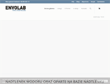 Tablet Screenshot of envolab.pl